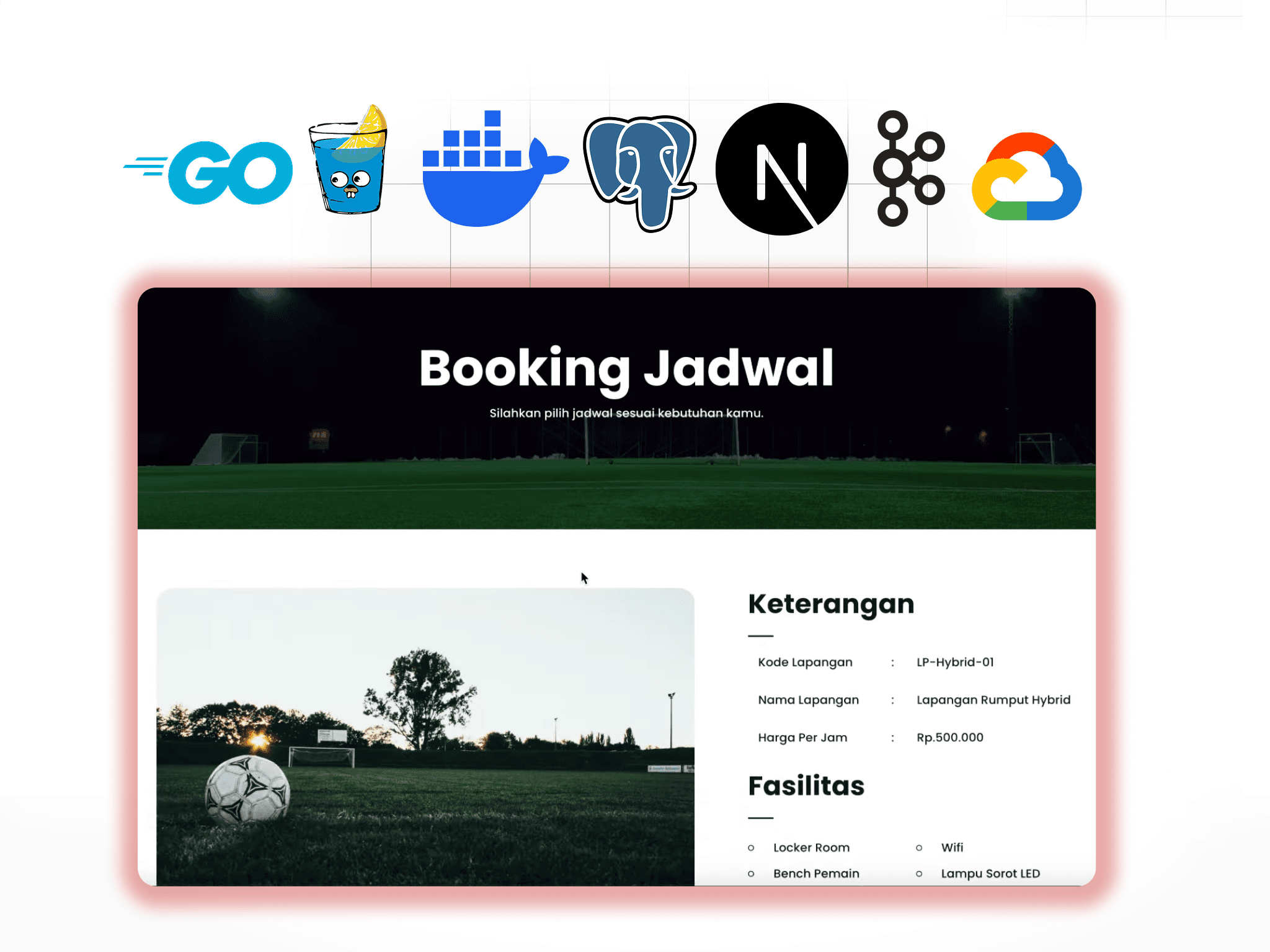 Field Soccer Booking